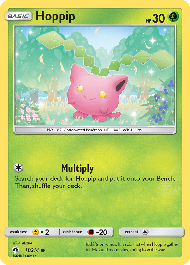 Hoppip (11/214) [Sun & Moon: Lost Thunder] | Tabernacle Games