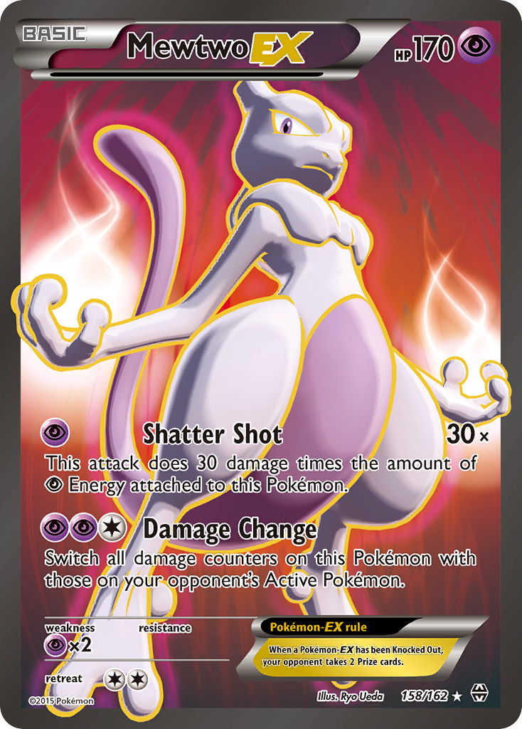 Mewtwo EX (158/162) [XY: BREAKthrough] | Tabernacle Games