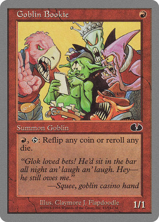 Goblin Bookie [Unglued] | Tabernacle Games