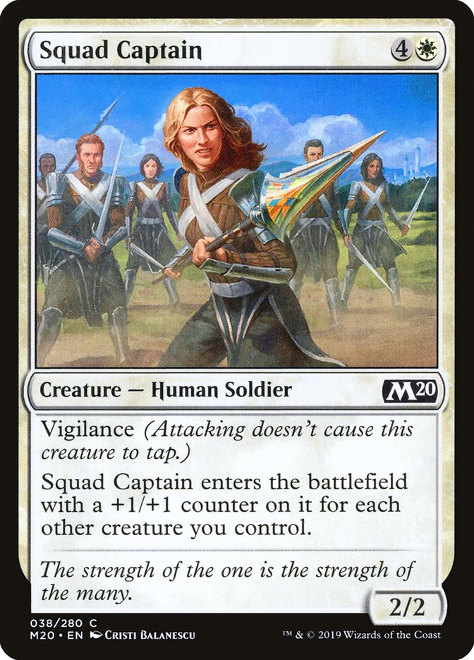 Squad Captain [Core Set 2020] | Tabernacle Games