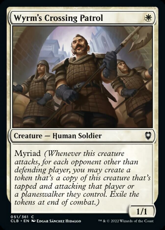 Wyrm's Crossing Patrol [Commander Legends: Battle for Baldur's Gate] | Tabernacle Games