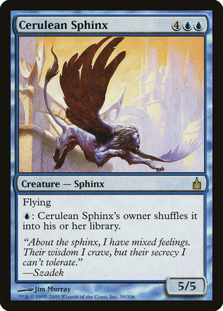 Cerulean Sphinx [Ravnica: City of Guilds] | Tabernacle Games