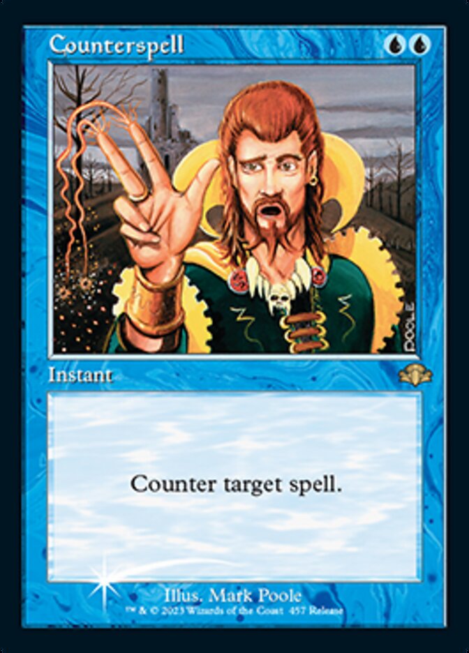 Counterspell (Retro) (Release) [Dominaria Remastered] | Tabernacle Games