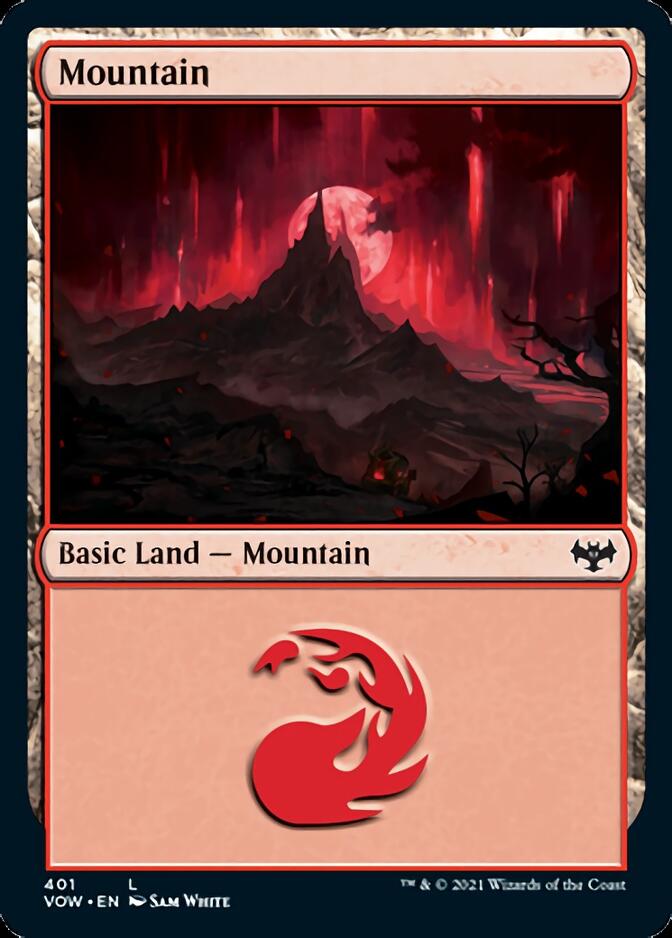 Mountain (401) [Innistrad: Crimson Vow] | Tabernacle Games