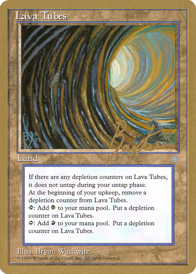 Lava Tubes (George Baxter) [Pro Tour Collector Set] | Tabernacle Games