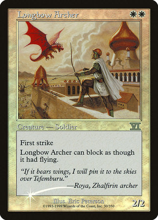 Longbow Archer [Friday Night Magic 2000] | Tabernacle Games