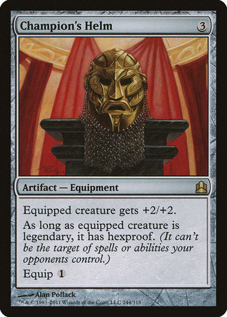 Champion's Helm [Commander 2011] | Tabernacle Games