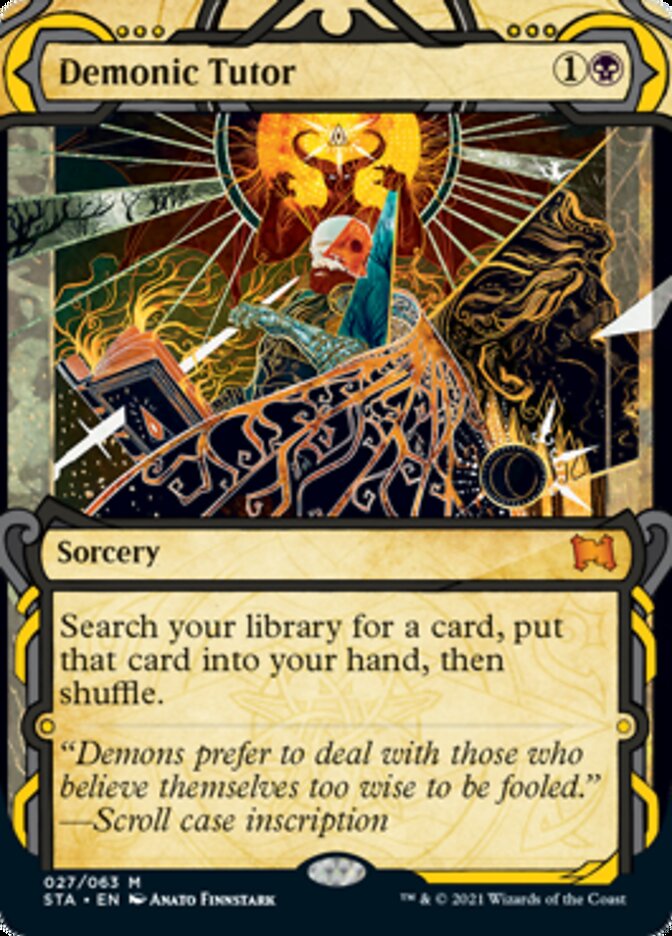 Demonic Tutor [Strixhaven Mystical Archive] | Tabernacle Games