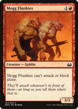 Mogg Flunkies [Modern Masters 2017] | Tabernacle Games