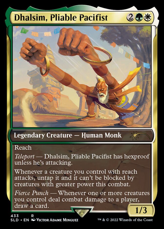 Dhalsim, Pliable Pacifis [Secret Lair Drop Series] | Tabernacle Games