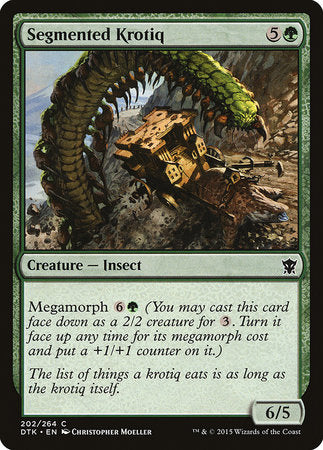 Segmented Krotiq [Dragons of Tarkir] | Tabernacle Games