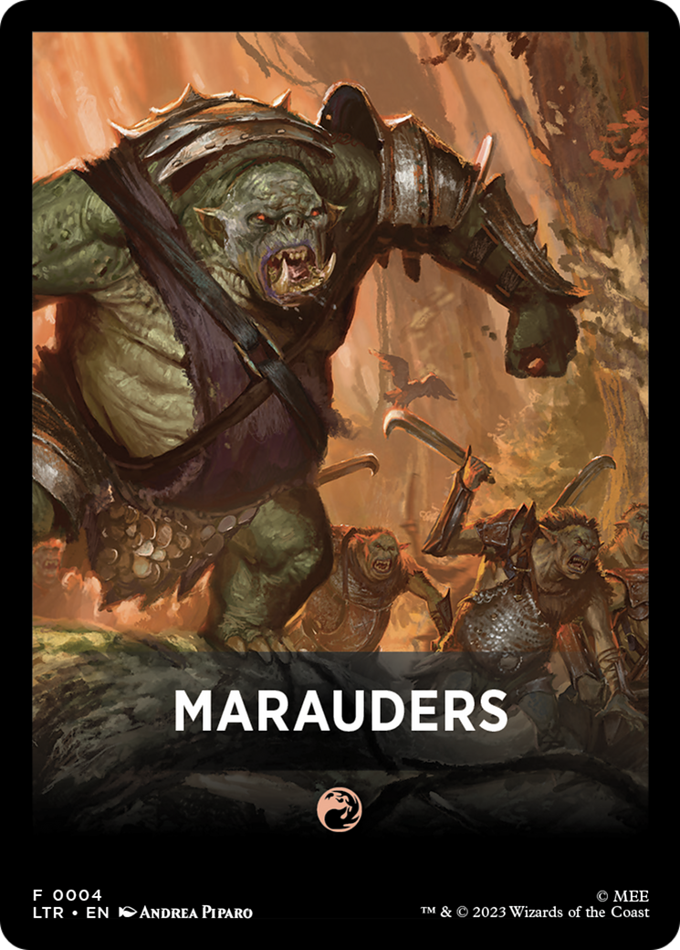 Marauders Theme Card [The Lord of the Rings: Tales of Middle-Earth Tokens] | Tabernacle Games