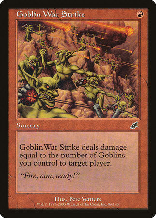 Goblin War Strike [Scourge] | Tabernacle Games