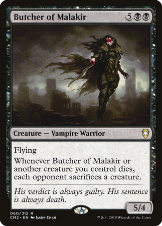 Butcher of Malakir [Commander Anthology Volume II] | Tabernacle Games