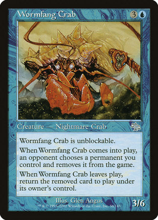 Wormfang Crab [Judgment] | Tabernacle Games