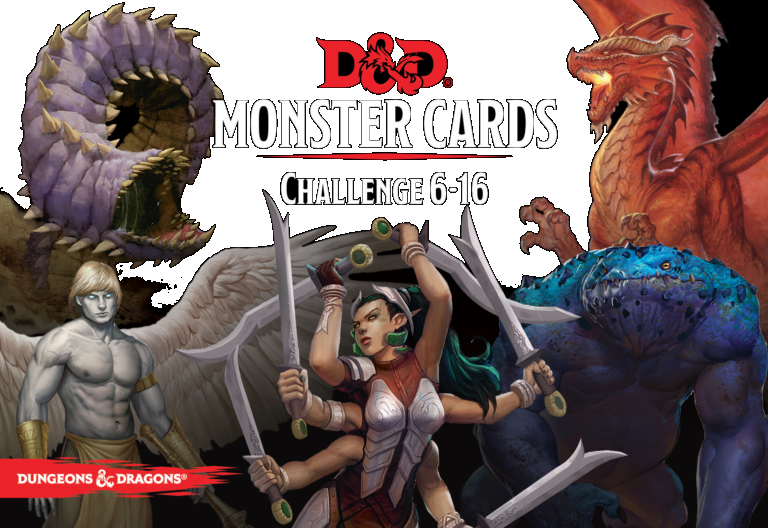 Monster Cards 6-16 | Tabernacle Games