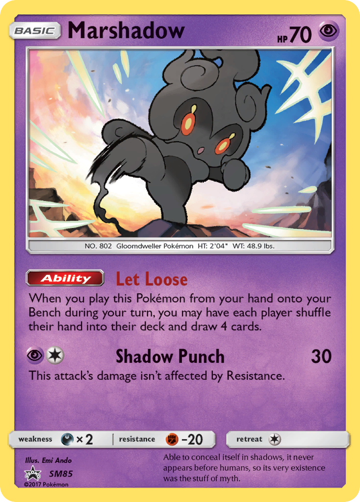 Marshadow (SM85) [Sun & Moon: Black Star Promos] | Tabernacle Games