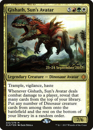 Gishath, Sun's Avatar [Ixalan Promos] | Tabernacle Games