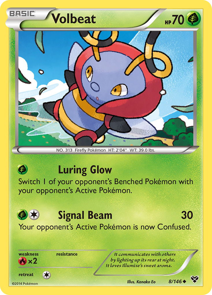 Volbeat (8/146) [XY: Base Set] | Tabernacle Games