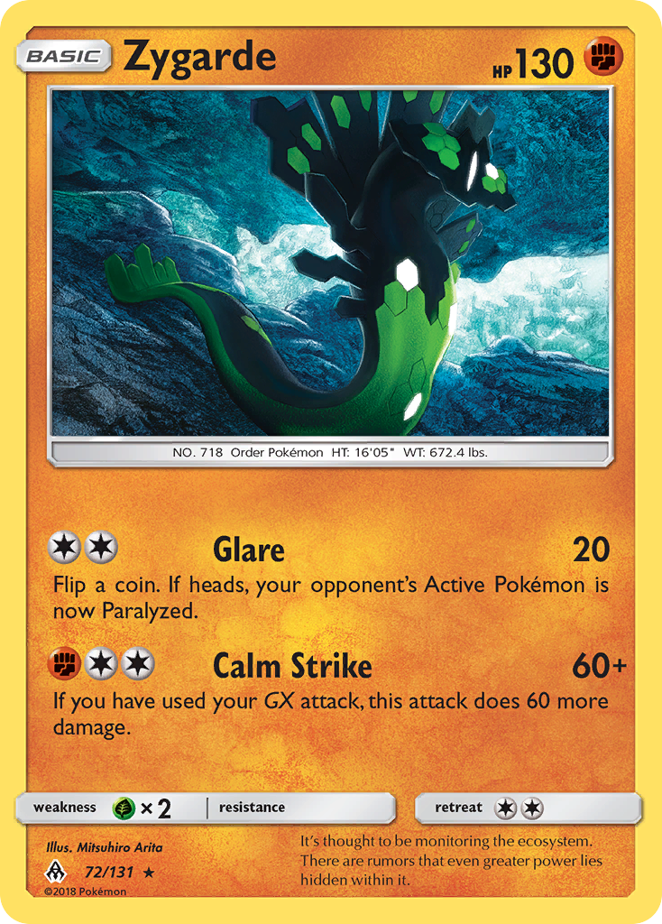 Zygarde (72/131) [Sun & Moon: Forbidden Light] | Tabernacle Games