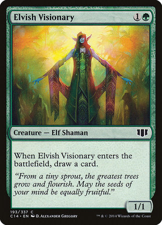 Elvish Visionary [Commander 2014] | Tabernacle Games