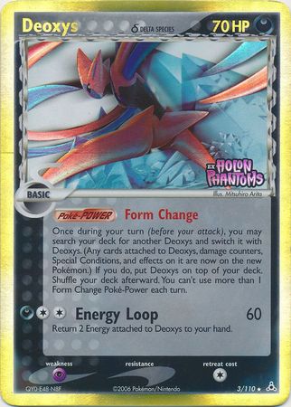 Deoxys (3/110) (Delta Species) (Stamped) [EX: Holon Phantoms] | Tabernacle Games