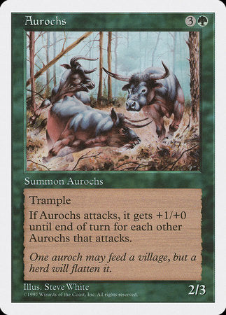 Aurochs [Fifth Edition] | Tabernacle Games