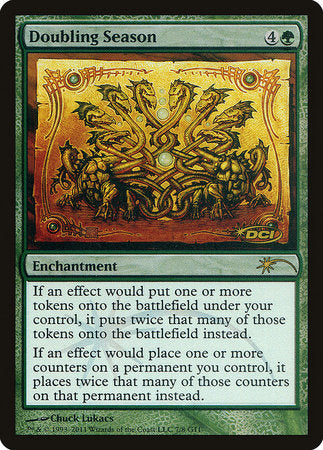 Doubling Season [Judge Gift Cards 2011] | Tabernacle Games