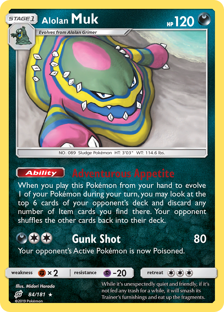 Alolan Muk (84/181) [Sun & Moon: Team Up] | Tabernacle Games