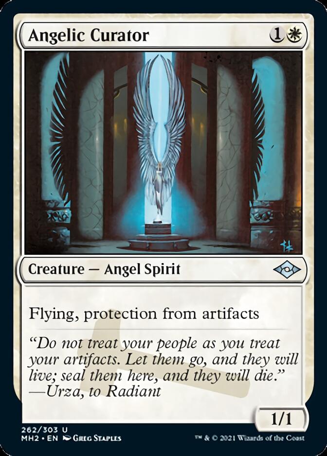 Angelic Curator (Foil Etched) [Modern Horizons 2] | Tabernacle Games