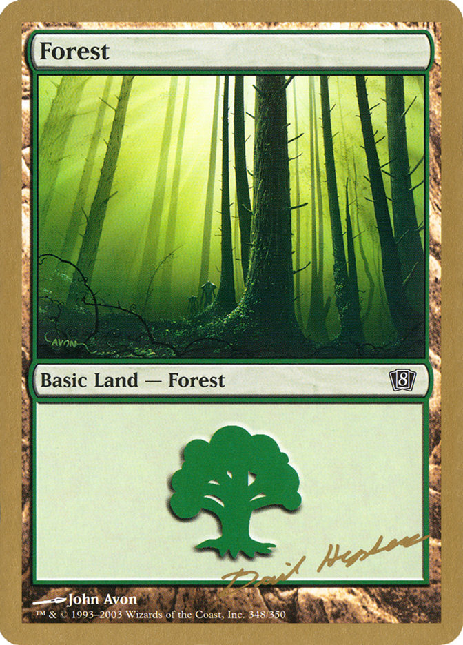 Forest (dh348) (Dave Humpherys) [World Championship Decks 2003] | Tabernacle Games