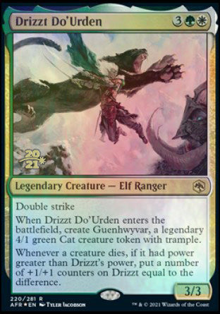 Drizzt Do'Urden [Dungeons & Dragons: Adventures in the Forgotten Realms Prerelease Promos] | Tabernacle Games