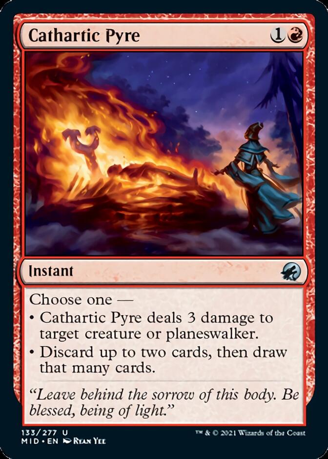 Cathartic Pyre [Innistrad: Midnight Hunt] | Tabernacle Games