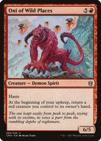 Oni of Wild Places [Commander Anthology] | Tabernacle Games