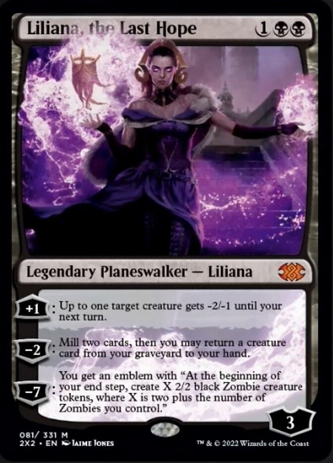 Liliana, the Last Hope [Double Masters 2022] | Tabernacle Games