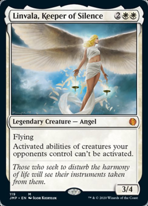 Linvala, Keeper of Silence [Jumpstart] | Tabernacle Games