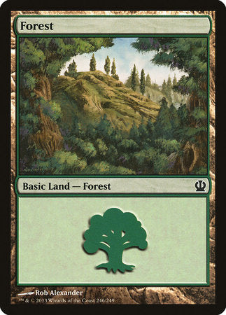 Forest (246) [Theros] | Tabernacle Games