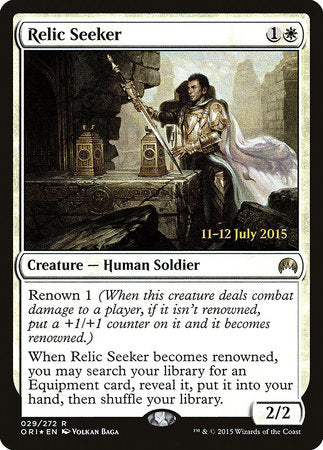 Relic Seeker [Magic Origins Promos] | Tabernacle Games