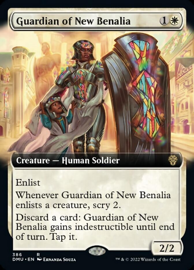 Guardian of New Benalia (Extended Art) [Dominaria United] | Tabernacle Games