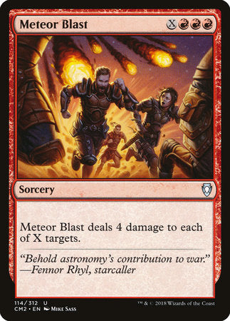 Meteor Blast [Commander Anthology Volume II] | Tabernacle Games