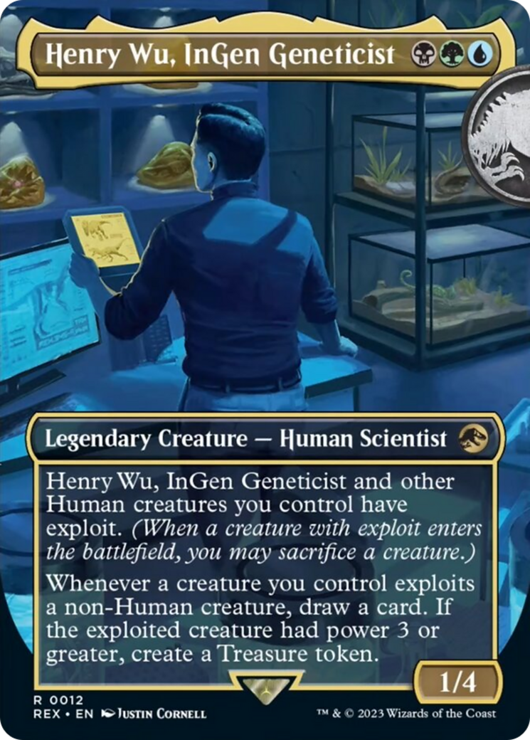 Henry Wu, InGen Geneticist (Borderless) [Jurassic World Collection] | Tabernacle Games