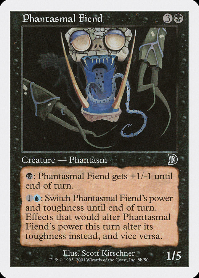 Phantasmal Fiend (Black Background) [Deckmasters] | Tabernacle Games