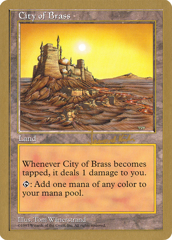 City of Brass (Janosch Kuhn) [World Championship Decks 1997] | Tabernacle Games