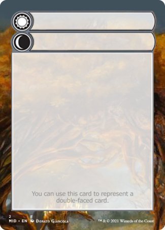 Helper Card (2/9) [Innistrad: Midnight Hunt Tokens] | Tabernacle Games