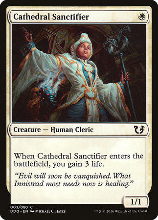 Cathedral Sanctifier [Duel Decks: Blessed vs. Cursed] | Tabernacle Games