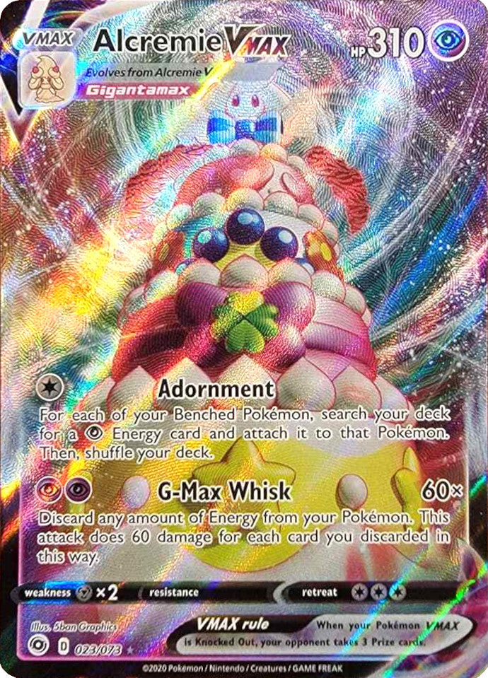 Alcremie VMAX (023/073) [Prize Pack Series One] | Tabernacle Games