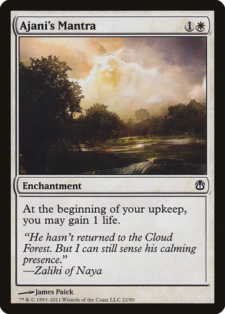 Ajani's Mantra [Duel Decks: Ajani vs. Nicol Bolas] | Tabernacle Games