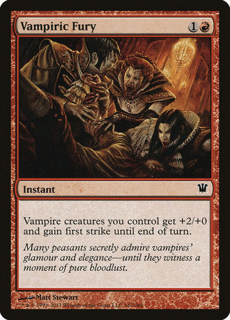 Vampiric Fury [Innistrad] | Tabernacle Games