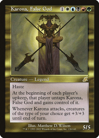 Karona, False God [Scourge] | Tabernacle Games