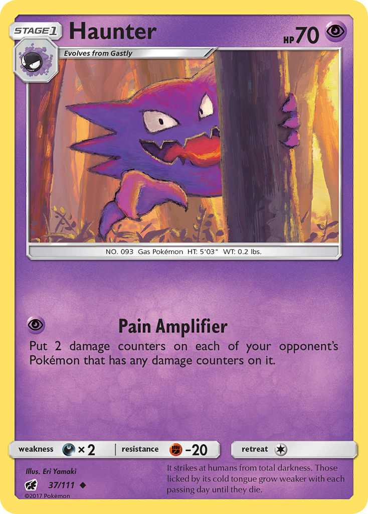 Haunter (37/111) [Sun & Moon: Crimson Invasion] | Tabernacle Games